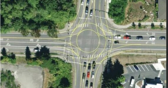 WSDOT courtesy photo
A roundabout is in the works at Highway 305 and High School Road.