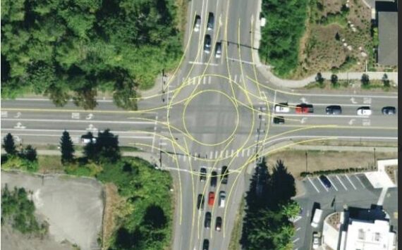 WSDOT courtesy photo
A roundabout is in the works at Highway 305 and High School Road.