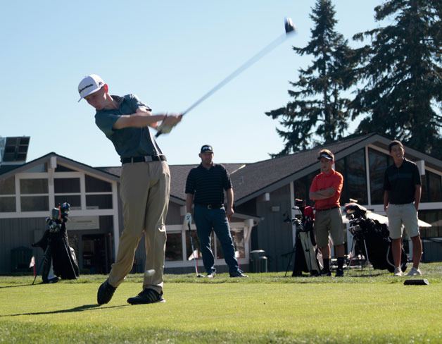 The Bainbridge High boys golf team officially began their season on the road last week before returning to their home course at Wing Point Golf & Country club for their first home match Thursday.