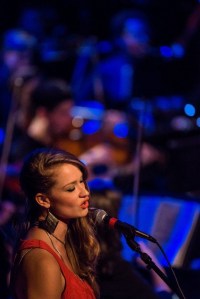 Whitney Lyman performs at Rolling Bay Hall on Friday