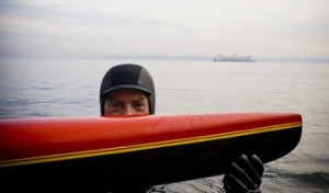 Extreme sport enthusiast Steve Rhoades has been training since January for By Sea