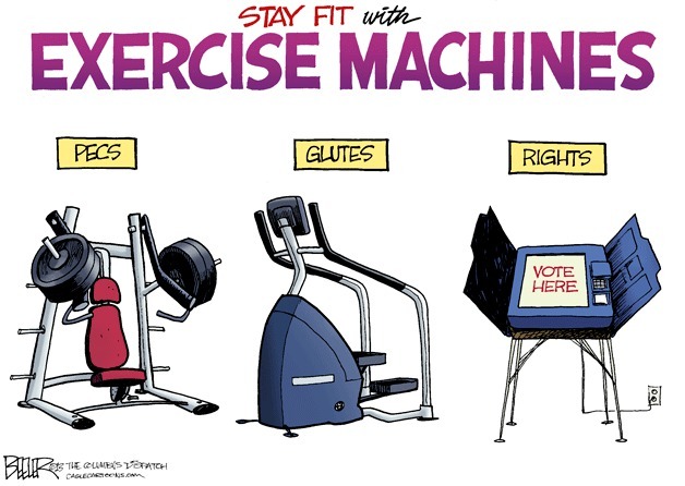 Today's cartoon is by Nate Beeler