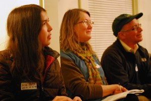 Island youth Aila Ikuse offers input on what the sewer and parks districts should consider going into the renovation proposal. For instance