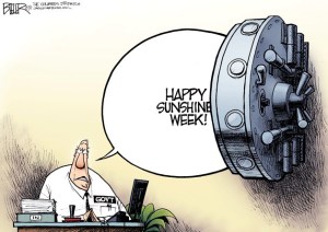 Today's cartoon is by Nate Beeler