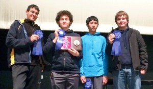 BHS Math Club members Tarkan Al-Kazily