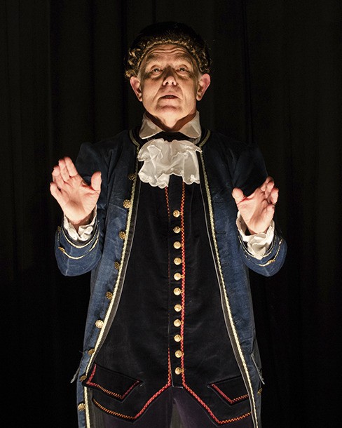 Nelsen Spickard stars as Antonio Salieri in the Bainbridge Performing Arts Productin of “Amadeus