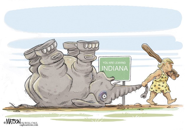 Today's cartoon is by RJ Matson