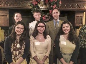 The Fort Ward Youth Advisory Committee with Chris Moore
