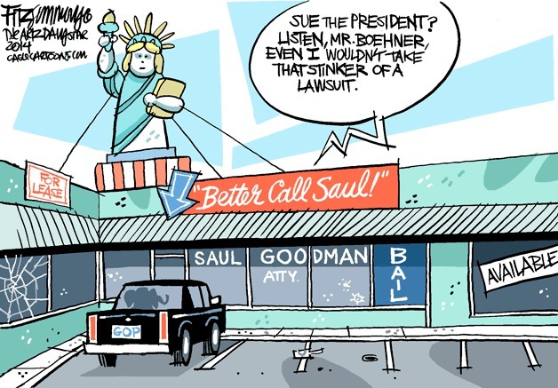 Today's cartoon is by David Fitzsimmons