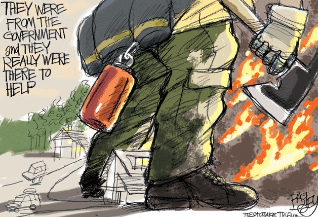Today's cartoon is by Pat Bagley