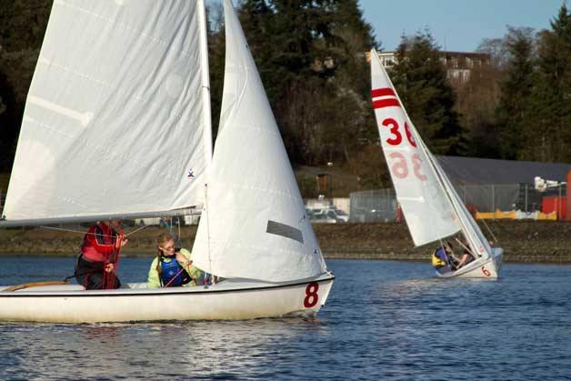 Though there was very little wind