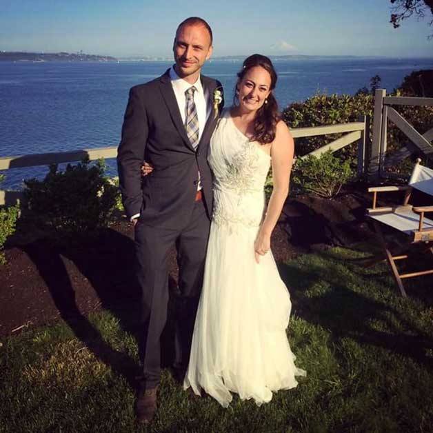 Dawn Elyse Ekern Bonker and Edward Elder III were married in May at Port Madison Lutheran Church.