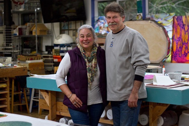 Diane Bonciolini and Gregg Mesmer of Mesolini Glass have been named as 2015 Island Treasure Award  recipients.