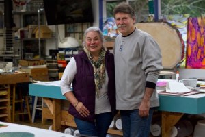 Diane Bonciolini and Gregg Mesmer of Mesolini Glass have been named as 2015 Island Treasure Award  recipients.