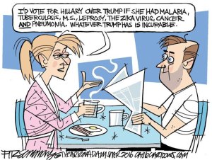 Today's cartoon is by David Fitzsimmons