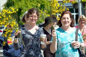 The annual Bainbridge Island Scotch Broom Festival made its way down a surprised Winslow Way Friday