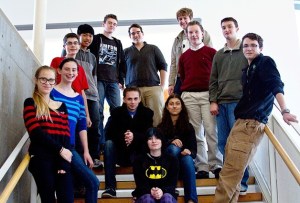 The Bainbridge High debate team.