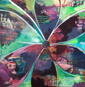 Michele van Derrick is one of talented local artists who have participated in the Bainbridge Studio Tour.