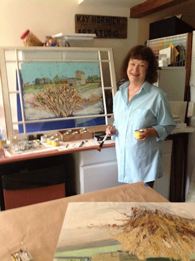 Bainbridge Island artist Kay Hornick will have an open house at her studio on Saturday