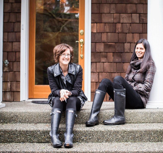 Karen Ries and Natalie Berry’s line of skincare products are made with natural