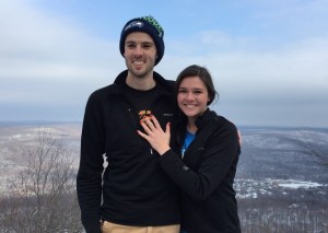 Carl Shorett and Sarah McKay are engaged to be married in September.
