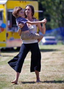Liz Collins and Rowan Brownlee