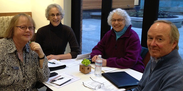 The new executive committee for Sustainable Bainbridge: Treasurer Marit Saltrones