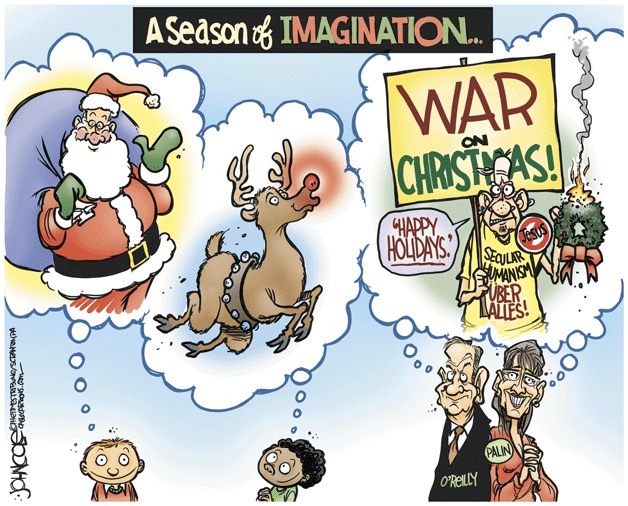 Today's cartoon is by John Cole