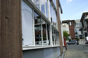 The Streamline Diner was burglarized Monday morning. A window facing Bjune Drive was broken open so the restaurant could be entered and the safe stolen.