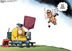 Today's cartoon is by Nate Beeler