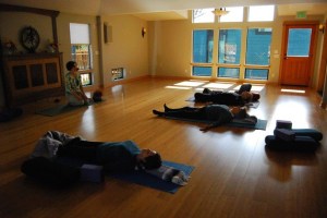 Founder Sue Steindorf leads a gentle