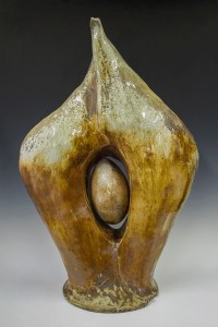 Robin Hominiuk's wood-fired ceramics will be on exhibit at The Island Gallery in May.
