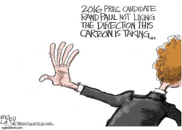 Today's cartoon is by Pat Bagley
