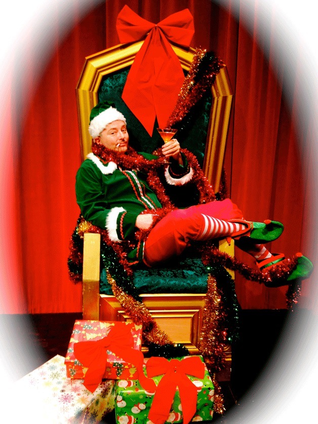 Tim Davidson stars in “The Santaland Diaries” at BPA.