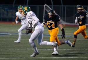 The Bainbridge High School varsity football team suffered a 28-7 loss at home at the hands of the visitors from Bishop Blanchet last week. The island squad’s overall season record stands at 1-4 so far this year.