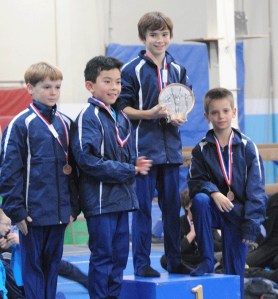 Level 5 winners Owen Scheer