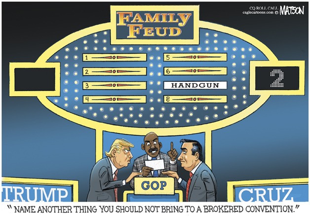 Today's cartoon is by RJ Matson