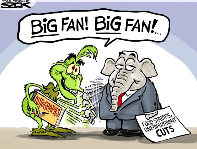 Today's cartoon is by Steve Sack