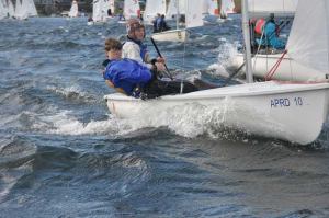 Sailors from the Bainbridge High varsity team took top spots in both the Gold and Silver fleets at the recent Sail Sand Point Regatta on Lake Washington.