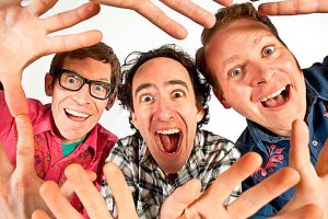 The “kindie” rock band Recess Monkey will perform at a free family art day next weekend in the BIMA plaza.