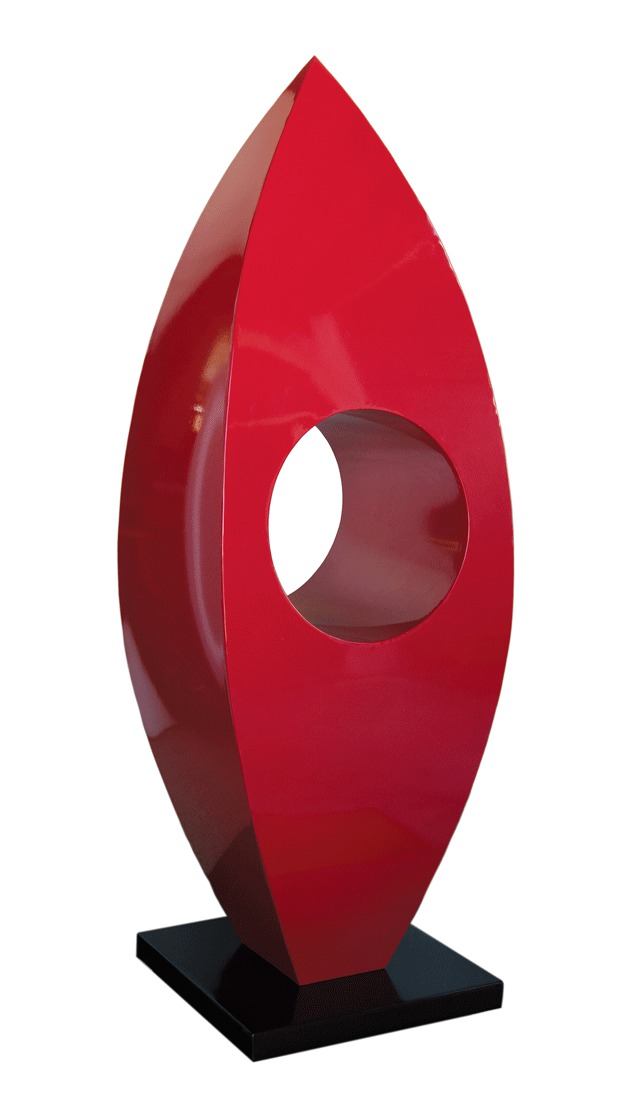 'Red Spheroid' by Larry McCaffrey.