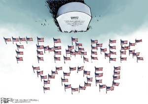 Today's cartoon is by Nate Beeler