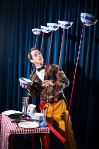 Rhys Thomas brings JuggleMania to Bainbridge Island for a performance on June 21 in the Commodore Commons.