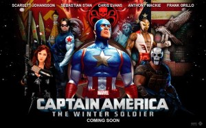 Teen movie at the library is 'Captain America'