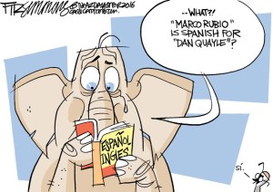 Today's cartoon is by David Fitzsimmons