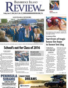 Tomorrow's front page | THE BAINBRIDGE BLAB