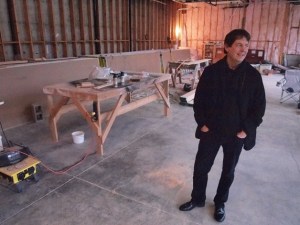 The Market at Pleasant Beach is a work in progress but Eric Andersen can envision all the possibilities that will come along once it is completed. Andersen will run a coffee shop at one end while independent vendors and merchants will fill the remainder of the market.