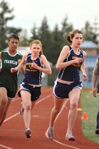 Emily Barreca (left) has qualified for the state meet. Isabel Ferguson left will compete at districts Friday.