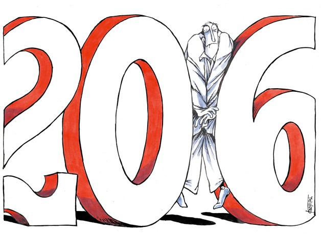 Today's cartoon is by Michael Kountouris