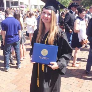 Whitney Fleming has graduated with honors from Western Washington University.